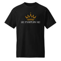 He Spoils Me™ graphic t-shirt by Revive Thredz celebrating love, appreciation, and healthy relationships.