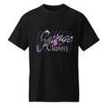 Woman wearing the Savage & Classy™ graphic t-shirt featuring a bold, modern design that celebrates feminine confidence, elegance, and unapologetic strength.